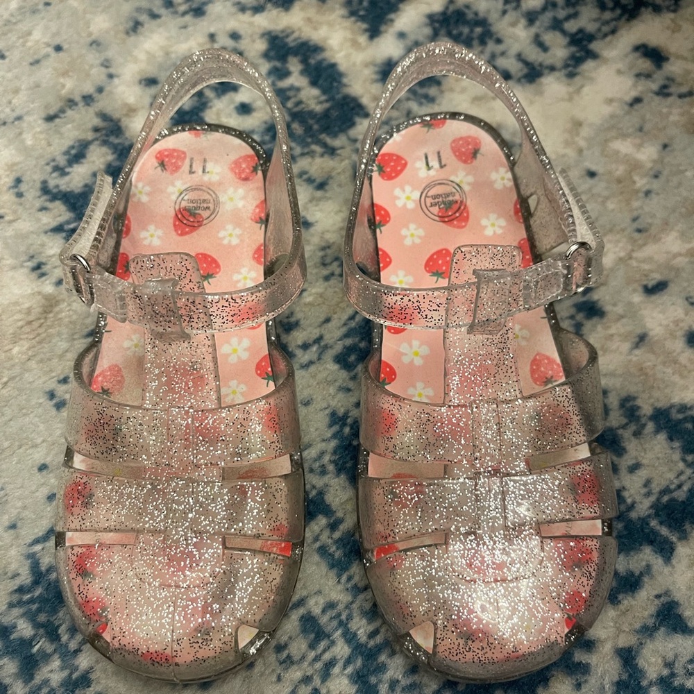 Glittery Kids Sandals